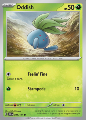 Oddish 001 (OBF)