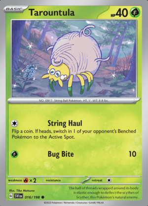 Tarountula Reverse Holo 016(SVI)