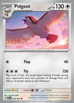 Pidgeot 018 (MEW)
