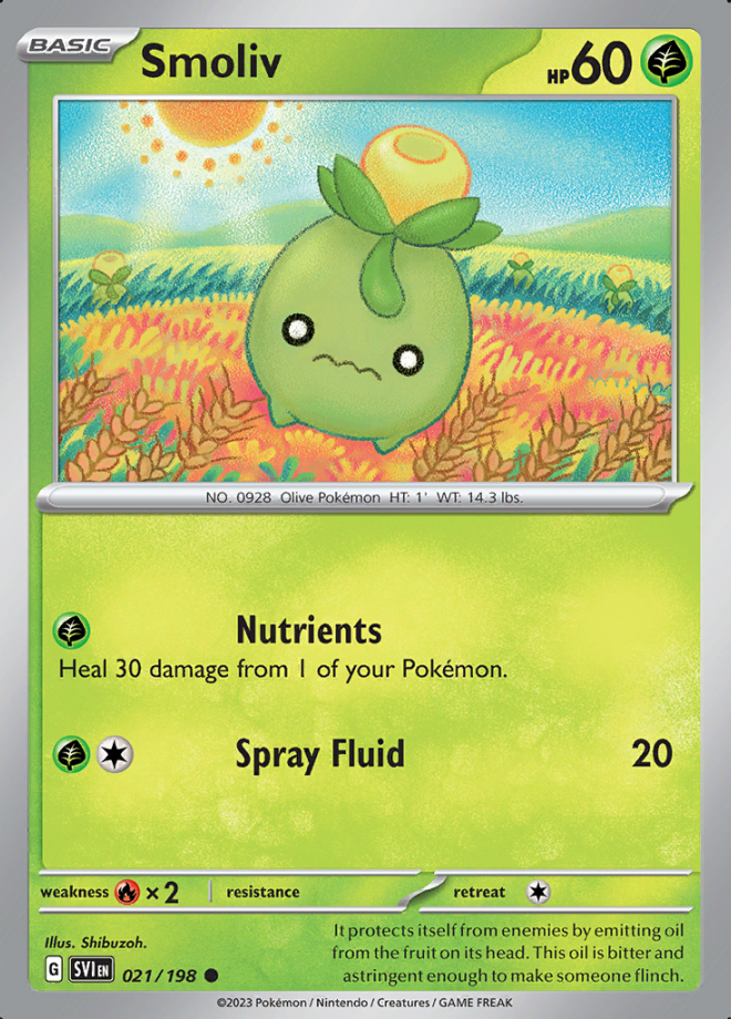 Smoliv Reverse Holo 021(SVI)