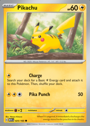 Pikachu 025 (MEW)