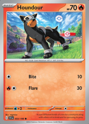 Houndour 033(SVI)