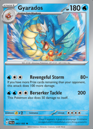 Gyarados Holo 043(PAL)