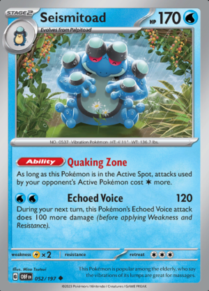 Seismitoad 052 (OBF)