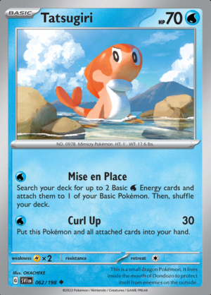 Tatsugiri Reverse Holo 062(SVI)
