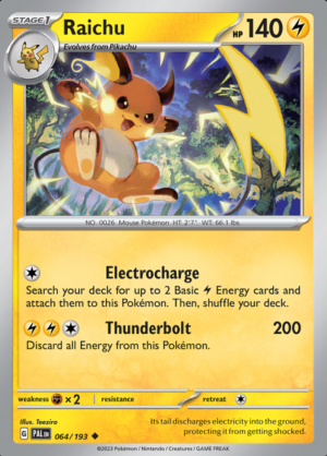 Raichu 064(PAL)
