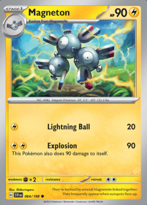 Magneton Reverse Holo 064(SVI)