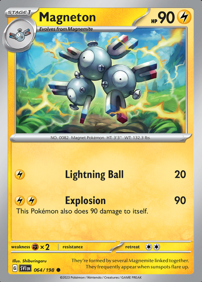Magneton Reverse Holo 064(SVI)