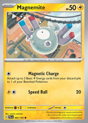 Magnemite Reverse Holo 065(PAL)