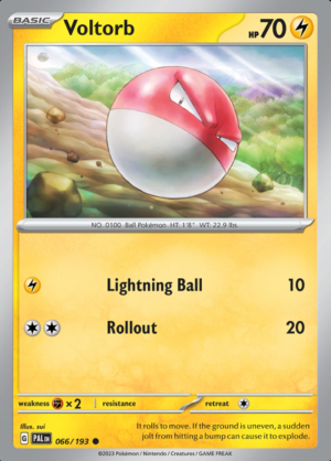 Voltorb Reverse Holo 066(PAL)