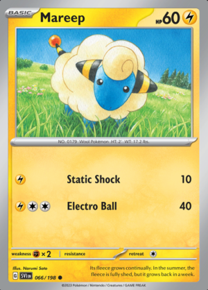 Mareep Reverse Holo 066(SVI)