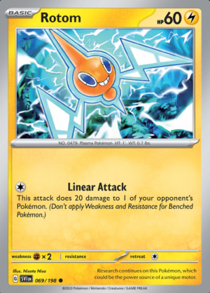 Rotom Reverse Holo 069(SVI)