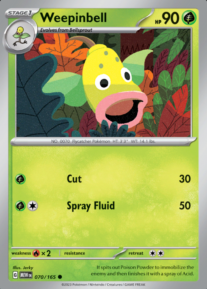 Weepinbell 070 (MEW)