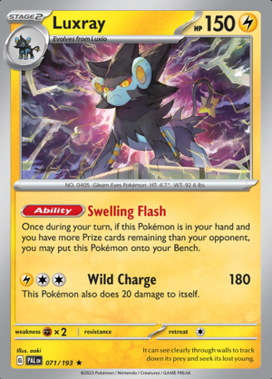 Luxray Holo 071(PAL)