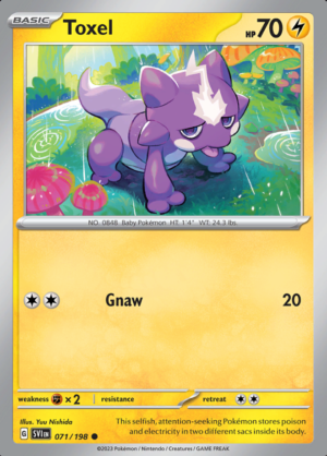 Toxel Reverse Holo 071(SVI)
