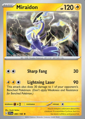 Miraidon Holo 080(SVI)