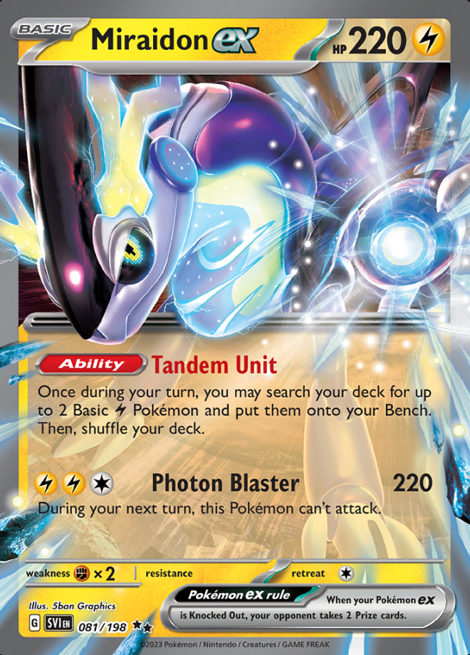 Miraidon EX 081(SVI)