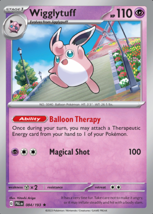 Wigglytuff Holo 084(PAL)