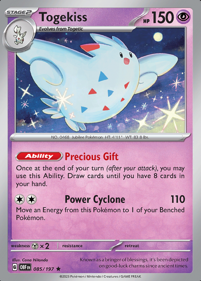 Togekiss Holo 085 (OBF)