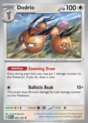 Dodrio Holo 085 (MEW)