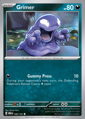 Grimer Reverse Holo 088 (MEW)