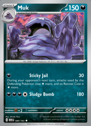 Muk Reverse Holo 089 (MEW)