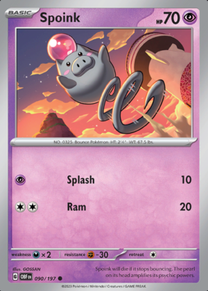 Spoink 090 (OBF)