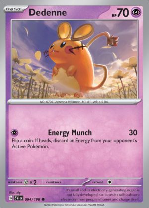 Dedenne Reverse Holo 094(SVI)