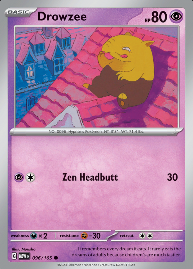 Drowzee 096 (MEW)