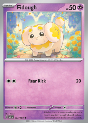 Fidough Reverse Holo 097(SVI)