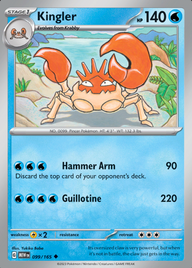 Kingler 099 (MEW)