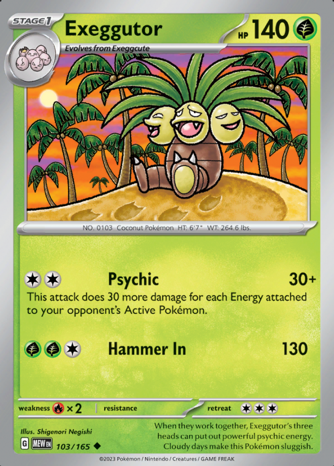 Exeggutor 103 (MEW)