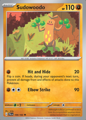 Sudowoodo 109(PAL)