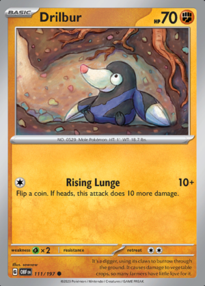 Drilbur Reverse Holo 111 (OBF)