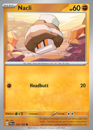 Nacli  Reverse Holo 120(PAL)