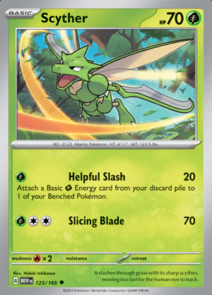 Scyther 123 (MEW)