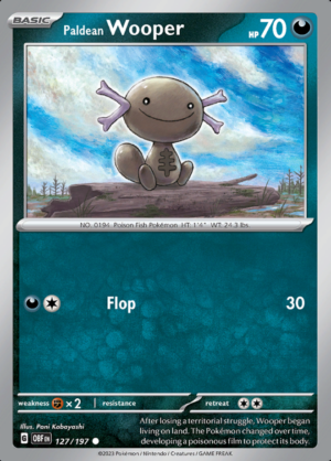 Paldean Wooper 127 (OBF)