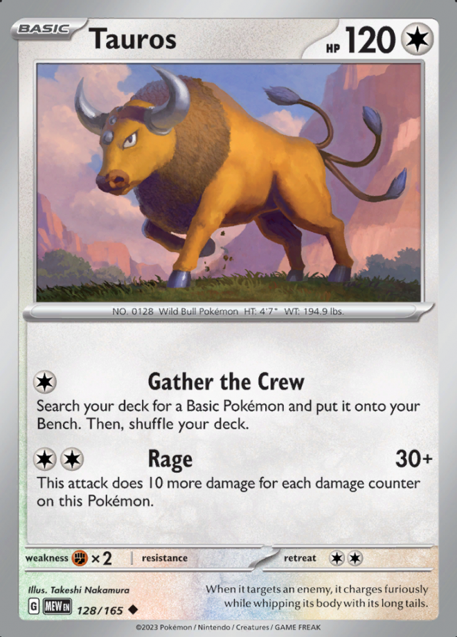 Tauros 128 (MEW)