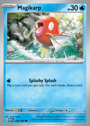 Magikarp Reverse Holo 129 (MEW)