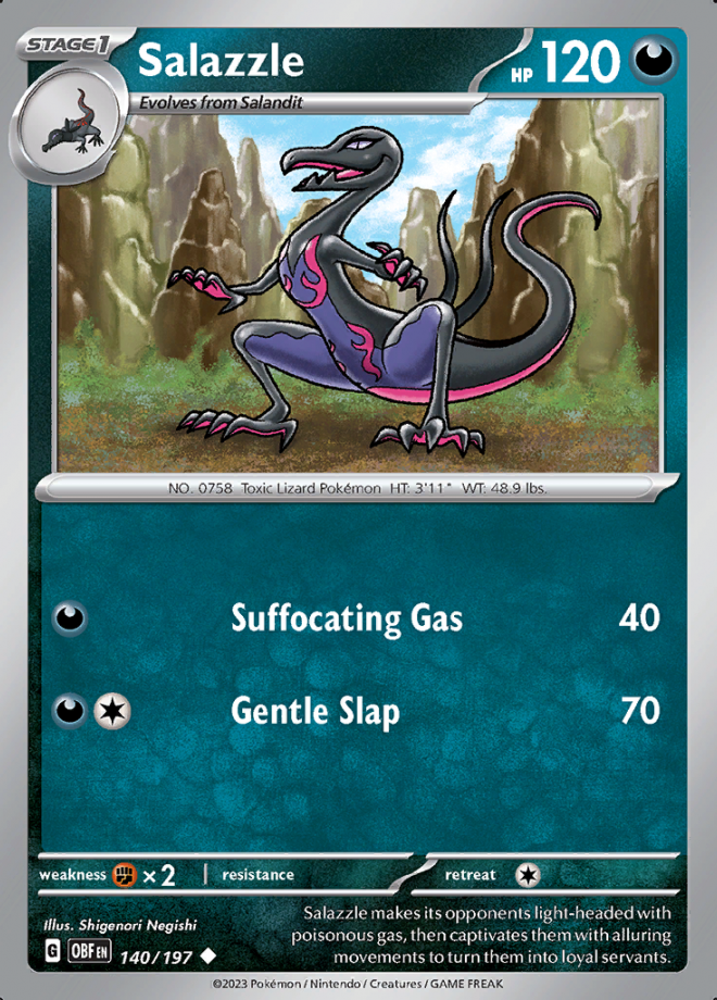 Salazzle 140 (OBF)