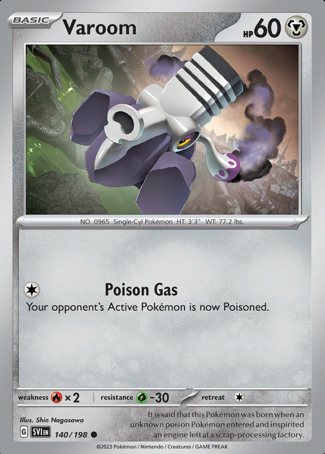 Varoom Reverse Holo 140(SVI)