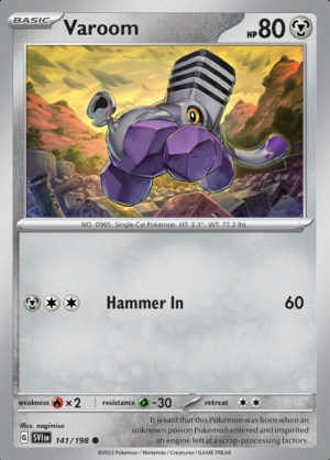 Varoom Reverse Holo 141(SVI)