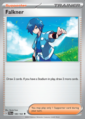 Falkner Reverse Holo 180(PAL)