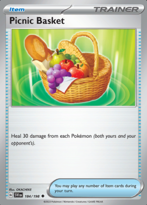 Picnic Basket  Reverse Holo 184(SVI)