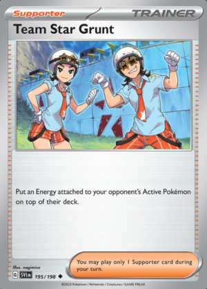 Team Star Grunt Reverse Holo  195(SVI)