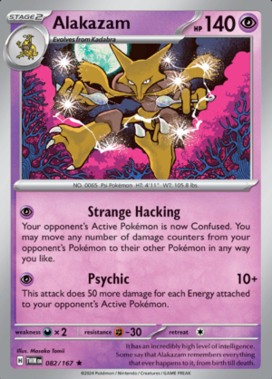 Alakazam Holo 082 (TWM)
