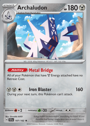 Archaludon Holo 107 (SCR)