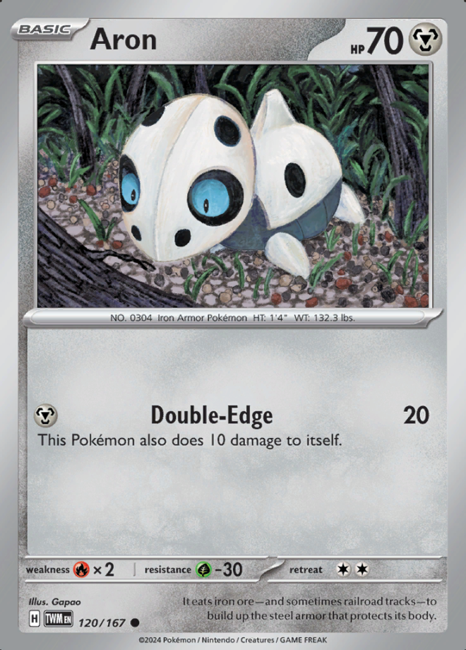 Aron Reverse Holo 120 (TWM)