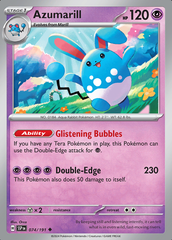 Azumarill 074 (SSP)