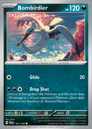 Bombirdier Reverse Holo 101 (JTG)